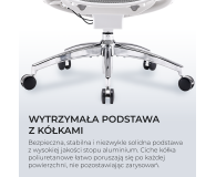 Sihoo DORO C300 PRO Mesh biały - 1542253 - zdjęcie 17